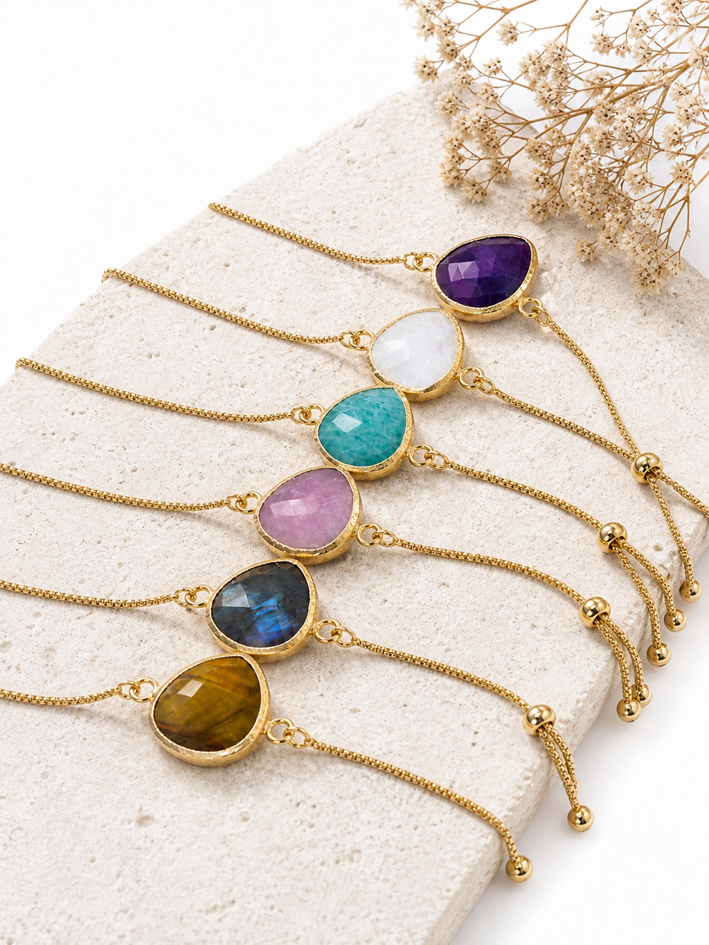 Luna Gold Plated Bracelet
